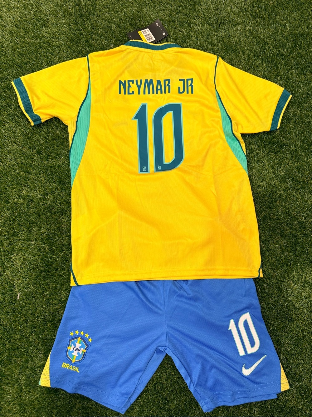 Brazil Neymar kids jersey.